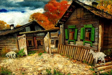 House with a Goat